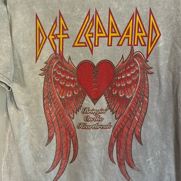 Def Leppard Other - Def Leppard Graphic Tee